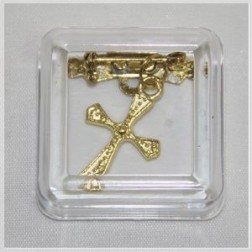 Broche de Croix 'or'
