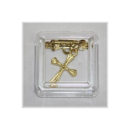 Broche de Croix 'or'