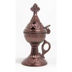 Encensoir couleur bronze 15 cm