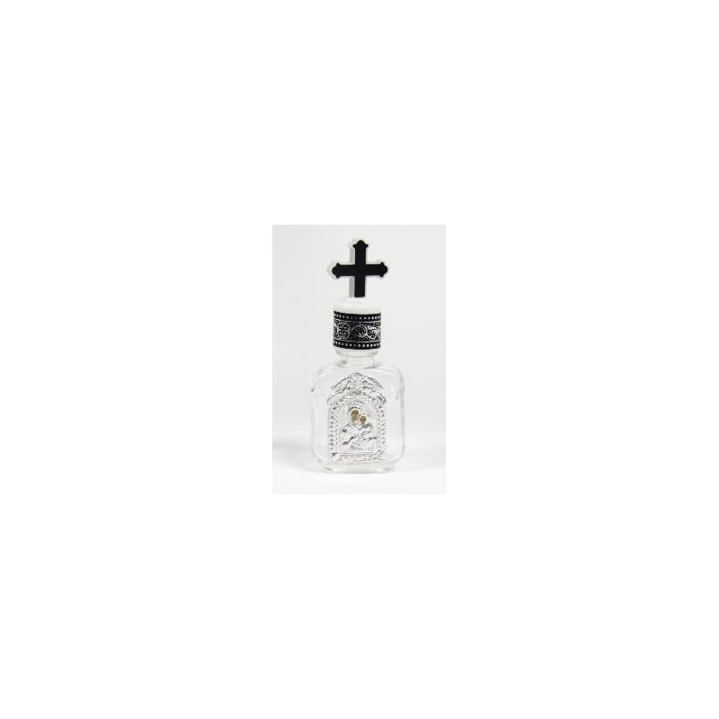 Bouteille d' eau bénit argent