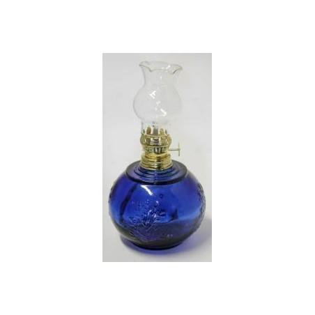 Lampe en verre couleur BLEU