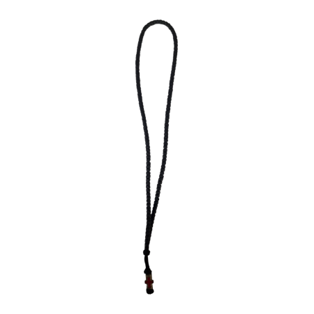 Chapelet de 150 noeuds avec croix de couleur rouge