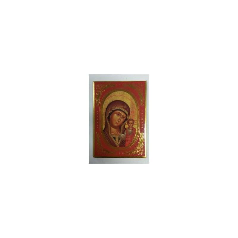 Magnet religieux Marie et enfant Jésus 8x5.5 cm