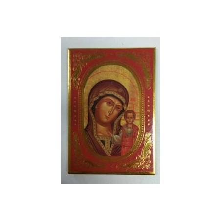 Magnet religieux Marie et enfant Jésus 8x5.5 cm