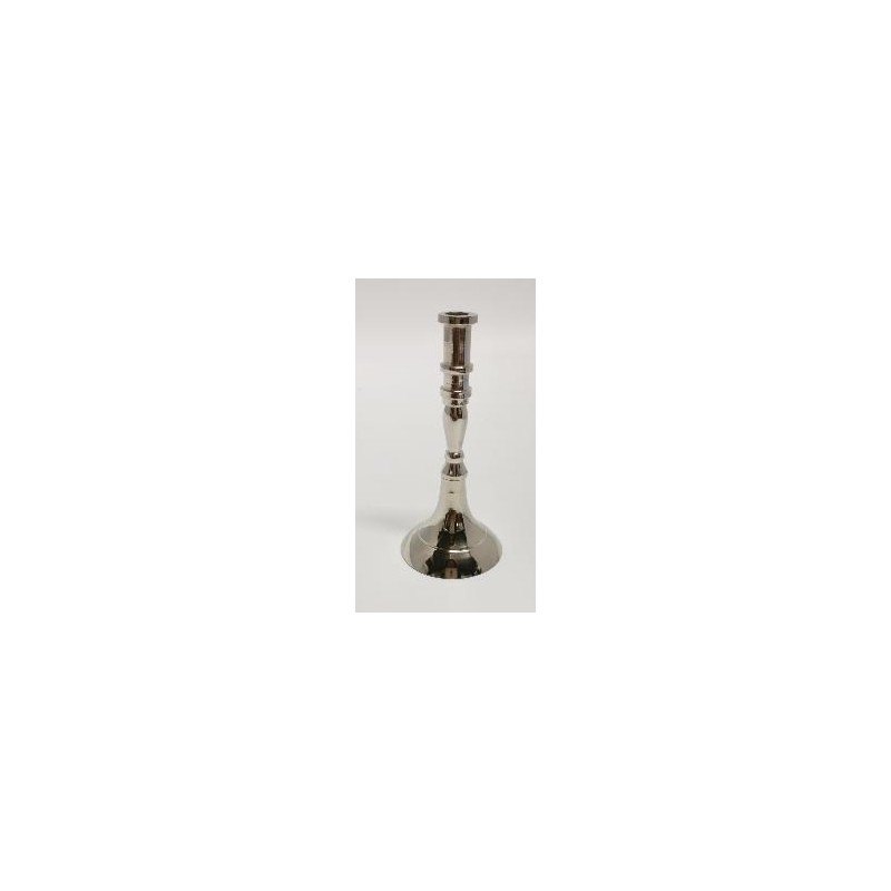 Bougeoirs couleur argent 3,5X8,5 cm