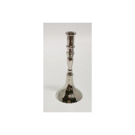 Bougeoirs couleur argent 3,5X8,5 cm