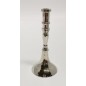 Bougeoirs couleur argent 3,5X8,5 cm