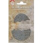 Autocollants pour décorer les œufs de Pâques - GRIS