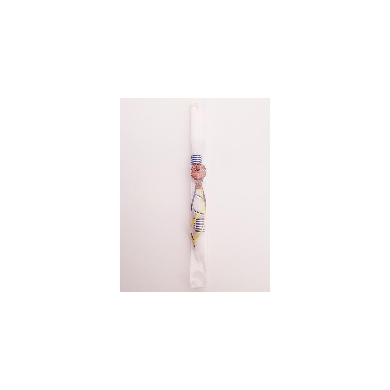 Bougie de Pâques avec montgolfière - Lambada 42 cm Bougie de Pâques avec montgolfière - Lambada 42 cm