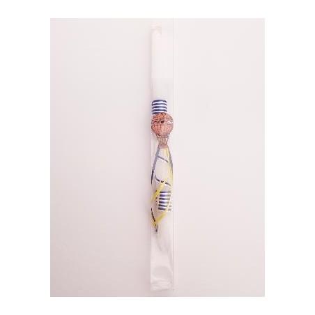 Bougie de Pâques avec montgolfière - Lambada 42 cm