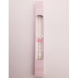 Bougie de Pâques avec couronne pour filles - Lambada 42 cm