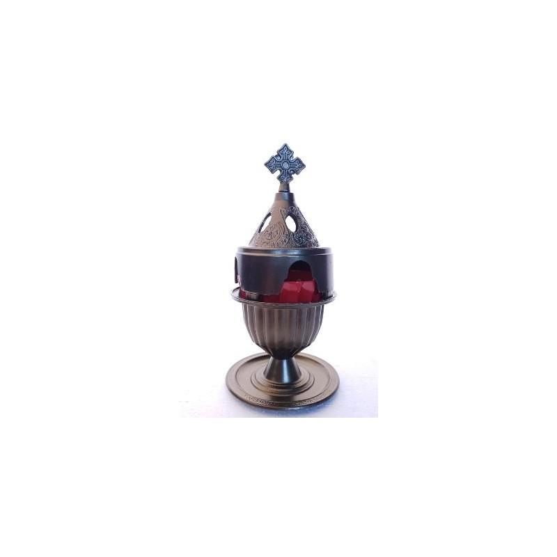 Kantili en métal - Lampe à l'huile orthodoxe 18 cm Kantili en métal - Lampe à l'huile orthodoxe 18 cm