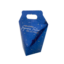 Petit sac "Noël sous les étoiles" 11x8xH15