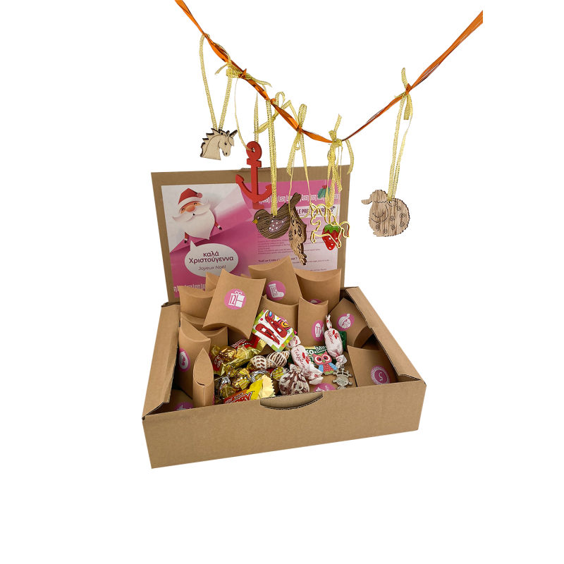 Calendrier de l'avent grec pour enfant + son cadeau pour le 25 décembre offert + stickers mythologie + set de table