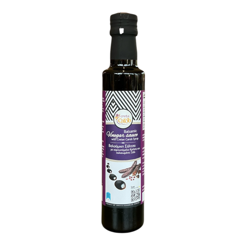 Vinaigrette au balsamique et sirop de caroube CRETA CAROB 250 ml