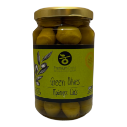 Olives Vertes grecques de Chalkidiki en bocal PREMIUM CRETE 190 g net