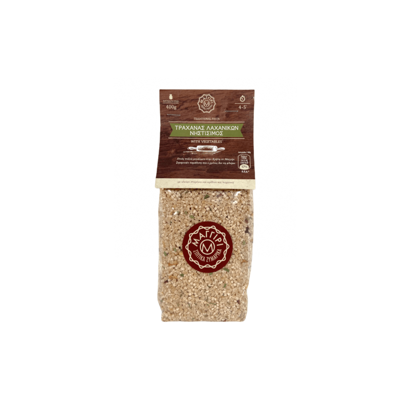 Trachanas 'couscous'' aux légumes grec TO MAGGIRI 400 g Trachanas 'couscous'' aux légumes grec TO MAGGIRI 400 g