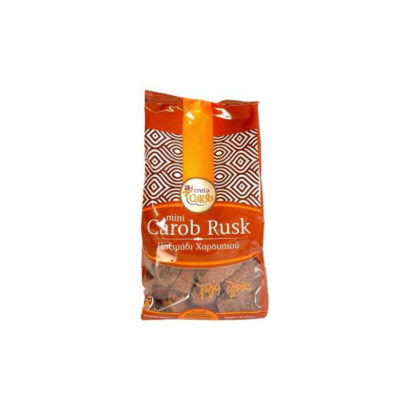Biscottes salées à la caroube - Paximadi sec - Carob Rusk Creta Carob 300 g
