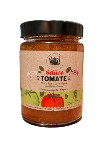 Sauce tomate aux 3 herbes CRETAN MAMA 340g