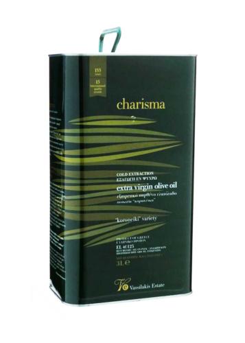 Huile d’olive vierge extra Charisma VASSILAKIS ESTATE 3 l