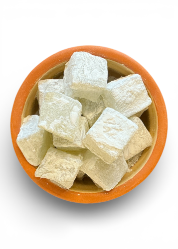 Loukoums  parfumés à la pomme verte de Lamia TSIATSOS en vrac par 200 g