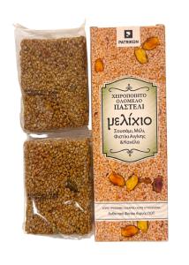 Barre de sésame "pasteli" au miel, pistache d’Aegina & cannelle PATRIKON 60 g