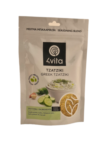 Mélange d’épices grec pour la sauce Tzatziki 4VITA 75 g