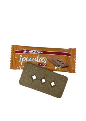 Biscuits à la cannelle type spéculoos PAPADOPOULOU en sachet individuel 5,80 g