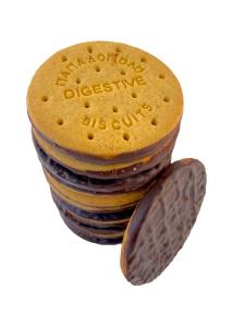 Biscuits Digestive au chocolat noir Papadopoulou grecs 200 g