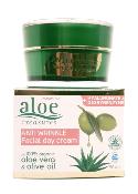 Crme anti-rides rparatrice  l'aloe vera et  l'huile d'olive ALOE TREASURES