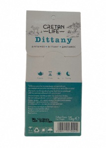 Tisane Dictame de Crète CRETAN LIFE 15 g