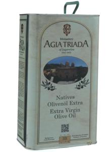Huile d'olive vierge extra de Crète - Monastère  AGIA TRIADA bidon 3 l