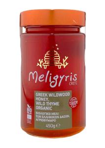 Miel au thym et Plantes BIO grec MELIGYRIS 450 g