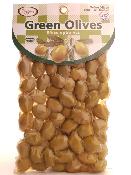 Olives vertes de Chalkidiki - Grèce  en sous vide ELLIE 500 g