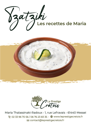 Fiche recette à télécharger - Tzatziki