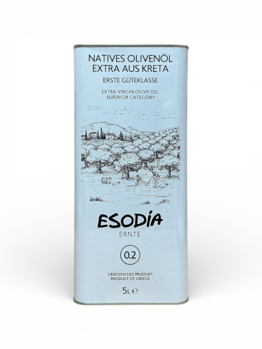Huile d'olive Nouvelle - récolte 11.2025 ESODIA  5 l