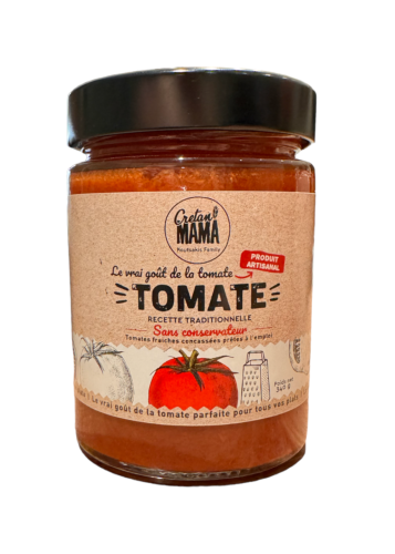 Tomates fraîches concassées CRETAN MAMA 340 g