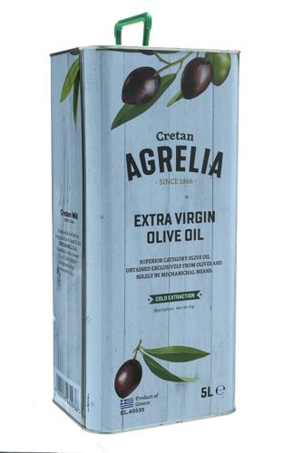 Huile d'olive de Crète AGRELIA extra vierge 0.7 acidité 5 l