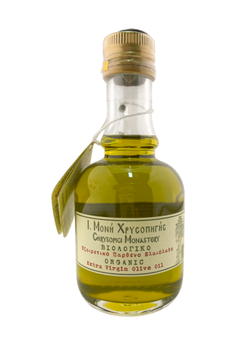 Huile d'olive vierge extra BIO MONASTÈRE CHRYSOPIGI en bouteille 250 ml