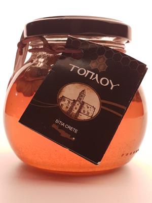  Miel de thym crétois Toplou aux noix 250 g