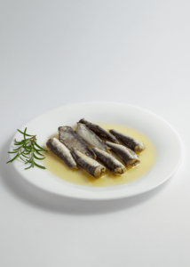 Sardines grecques de la mer Égée, à l'huile d'olive BIO THINKGREEN 95 g