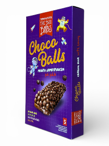 Barres de céréales au miel et chocolat CHOCO BALLS – THE BEE BROS 125 g