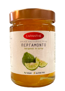 Bergamotes confites au sirop SARANTIS 453 g