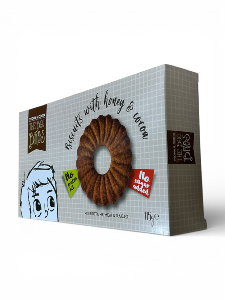 Biscuits au miel et cacao THE BEE BROS 115 g