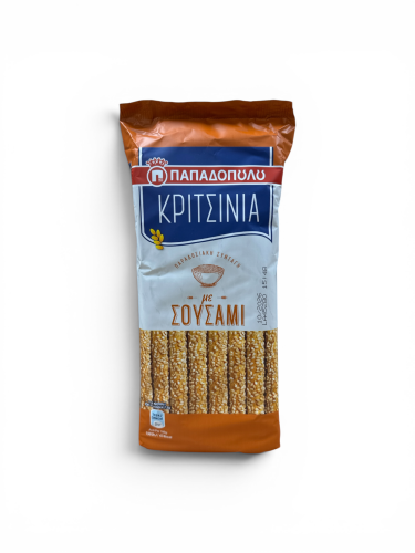 Gressins au sésame PAPADOPOULOU 130 g