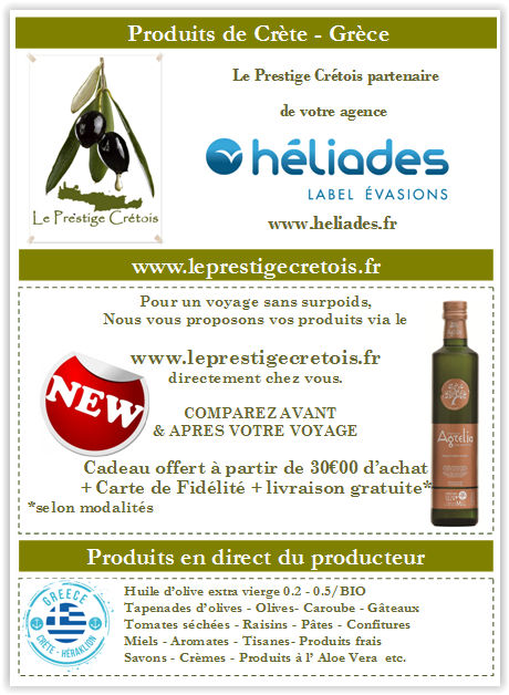 Huile d'olive de Crète ARIANNE, BIO