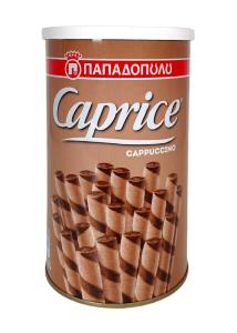 Gaufrettes CAPRICE fourres au crme cappuccino PAPADOPOULOU 250 g