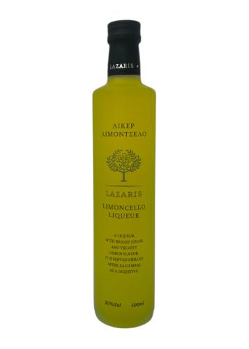 Limoncello grec - Liqueur au citron de Corfou LAZARIS 30% vol 500 ml