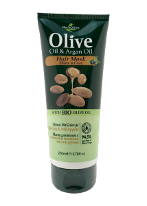 Masque de cheveux  l'huile d'olive et  l'huile d'argan 200 ml