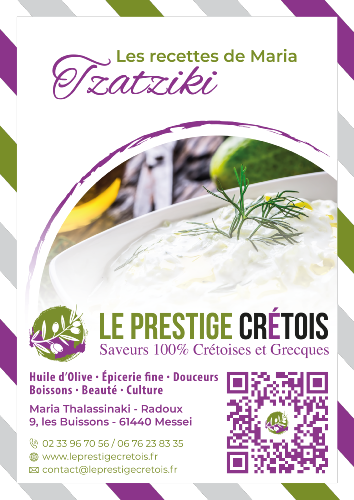 Fiche recette à télécharger - Tzatziki